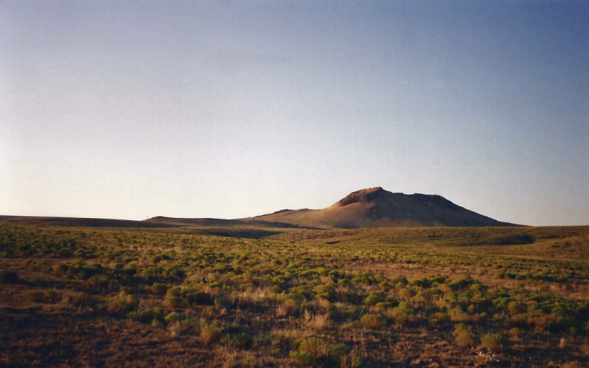 Rabbit Ears Mountain, near Clayton, New Mexico... August, 2001.
